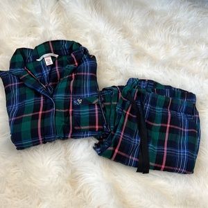 Victoria Secret plaid pajama set